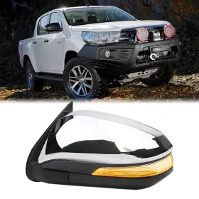 Dreamseek Hsj-ty-hilux-15dd-5w-l Lh Side Wing Mirror Assembly 5 Wire For Toyota Hilux Revo 2015-2023