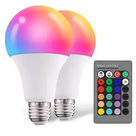 DR009 DROIEE Dimmable Led Light Bulb Rgbw Changing Mod