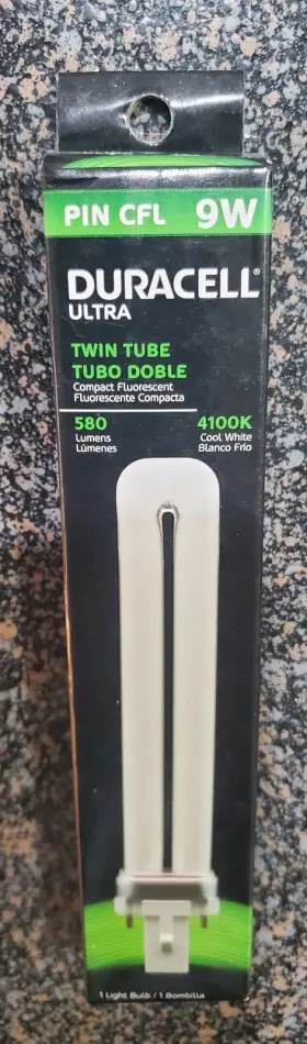 CFL10214C DURACELL Ultra Twin Tube Cfl Bulb