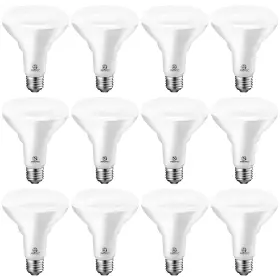 BR30-3000K-12PACK E-ENERGETIC LIGHTING Pack Led Bulbs Base