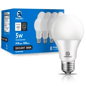 YGA03C54 E-ENERGETIC LIGHTING Led Light Bulb Standard Base Di