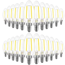 822985551465 E-ENERGETIC LIGHTING Led Classic Candelabra Bulb