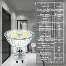 1C0705000K120YP1P EACLL Led Bulb Dimmable #3