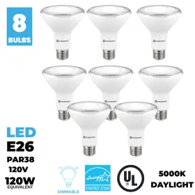 1001-654-087 ECO-SMART Led Flood Light Bulbs Dimmable Pack