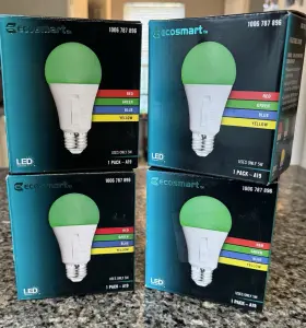 1006787896 ECO-SMART Pack Changing Led Light Bulb Porch