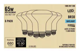 192968010044 ECO-SMART Dimmable Led Light Bulb Pack