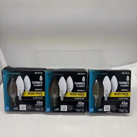 1006-305-815 ECO-SMART Bright Led Dimmable Candelabra Base