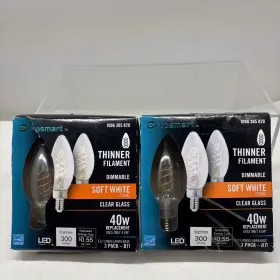 B11C5E12827S ECO-SMART Dimmable Candelabra Bendy