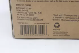 B7A19A60WUL18 ECO-SMART Dimmable Led Light Bulb Dirty #2