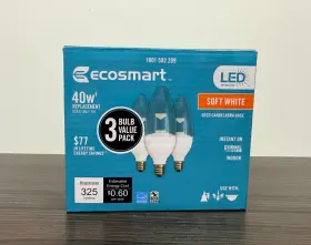 ESBD807C3 ECO-SMART Candelabra Cfl