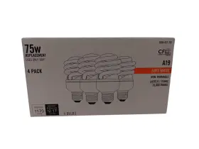 017801869231 ECOSMART Cfl Dimmable Light Bulbs