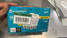 11A19100WESD002 ECOSMART Dimmable Led Light Bulb Bright