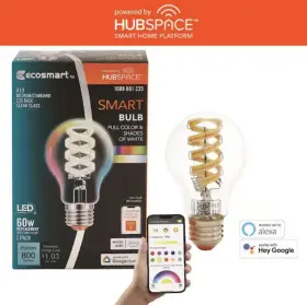 12CFA1960WRGB01 ECOSMART Smart Changing Led Light Bulb