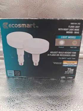 1006-215-326 ECOSMART Flood Light Night