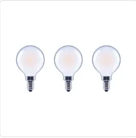 3-PK ECOSMART Led Bulb Candelabra Dimmable