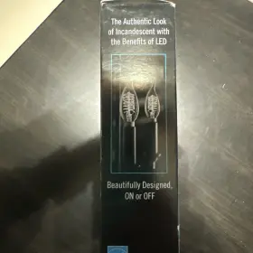 1006-299-540 ECOSMART Candelabra Bendy Filament Led Edison #3