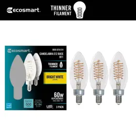 841712131749 ECOSMART Equiv Dimmable Candelabra Led Edison