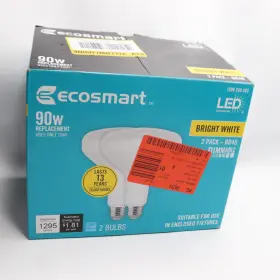 3000K ECOSMART Dimmable Energy Star Led Light Bulb Bright