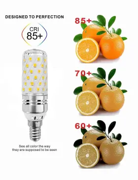 798468495727 EDEARKAR Led Corn Candelabra Bulb Pack #3