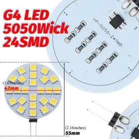 798468564157 EDEARKAR Led Light Pack Halogen Bulb Dimmable #2