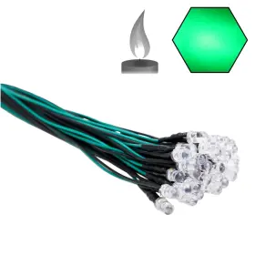 B083RBZM2X EDGELEC Flicker Led Lights Wired Candle Flickering