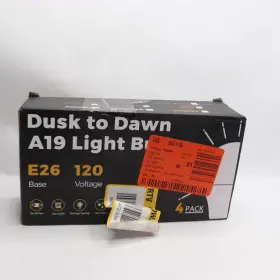 HLBA19H EDISHINE Led Bug Light Bulb Dusk Dawn Eqv