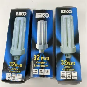 20884 EIKO Fluorescent Pin Triple Tube Light Bulbs