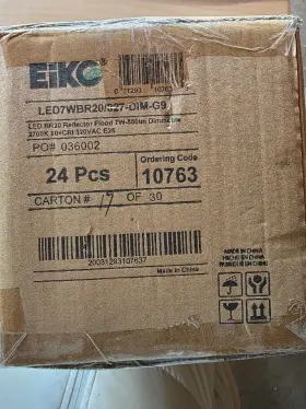 7BR20DLED27-G3 EIKO Led Light Bulb Dimmable