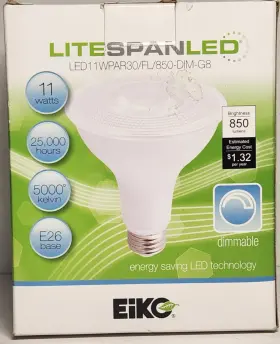 LED11WPAR30 EIKO Led Dimmable Base Nos