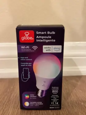 50589 ELECTRIC Globe Changing Led Smart Light Bulb #2