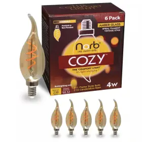 445019093071 ELECWISH Norbcozy Amber Dimmable Ambe
