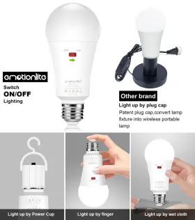 974193740262 EMOTIONLITE Rechargeable Emergency Light Bulb #3