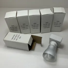Energetic 29760 Case Of 6 Bulbs Compact Fluorescent R20 Cfl 13w 2700k Warm White