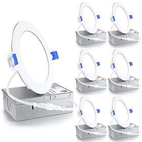 791348673116 ENSENIOR Led Recessed Recess Pot Light Junction