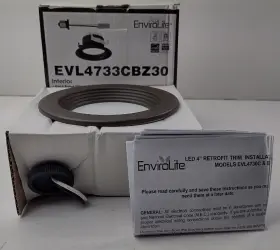 EVL4733CBZ30 ENVIROLITE Stepped Baffle Led Oil