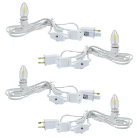 MD003 ERXIUGS Chainable Cord Led Light Bulbs Blow Mold