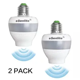 445053454425 ESENLITE Led Cfl Bulb Lamp Sockets Motion Radar