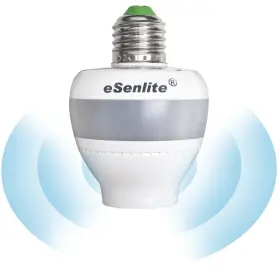 856071006409 ESENLITE Motion Sensor Light Socket Screw Led