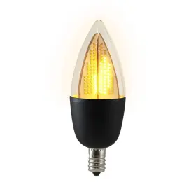 811174031291 EURI LIGHTING Flickering Flame Bulb Candelabra
