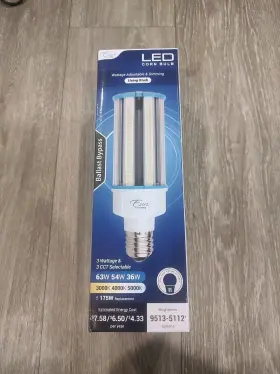 ECB63W-303SW EURI LIGHTING Led Corn Bulb Cct Wattage