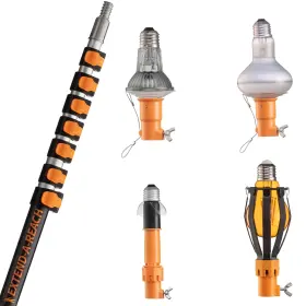 P23-30 EXTEND-A-REACH Telescopic Light Bulb Changer High