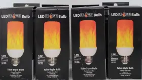 JL-D51 EZ-ILLUMINATIONS Led Flame Bulb Tube Halloween Pack