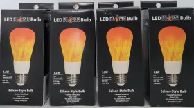JL-MG1 EZ-ILLUMINATIONS Led Flame Bulb Edison Halloween