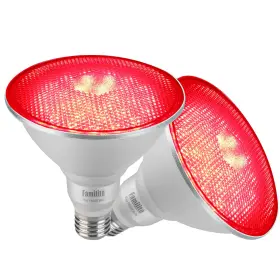 FLPARRED2 FAMILITE Led Flood Light Bulbs Chips Glass Cover