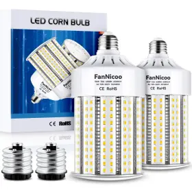 B0CJRDXS3G FANNICOO Eq Led Corn Bulb Base Bright