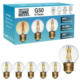 B0BYMN4WW6 FANNIS Led Globe Bulbs Dimmable Dayl