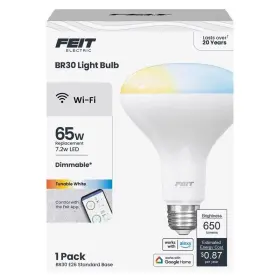 BR30-CCT-CA-AG FEIT Smart Led Bulb Equiv
