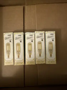 017801181470 FEIT ELECTRIC Filament Verre Amber Led Light