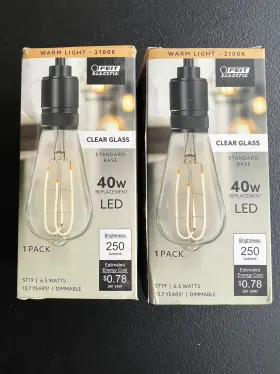 017801181777 FEIT ELECTRIC Led Light Bulb Dimmable Mshape