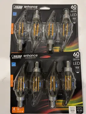 017801185034 FEIT ELECTRIC Led Candelabra Dimmable Filament